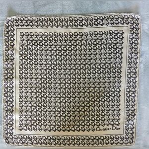 Christian Dior 100% Authentic Scarf Silk  Handkerchief.